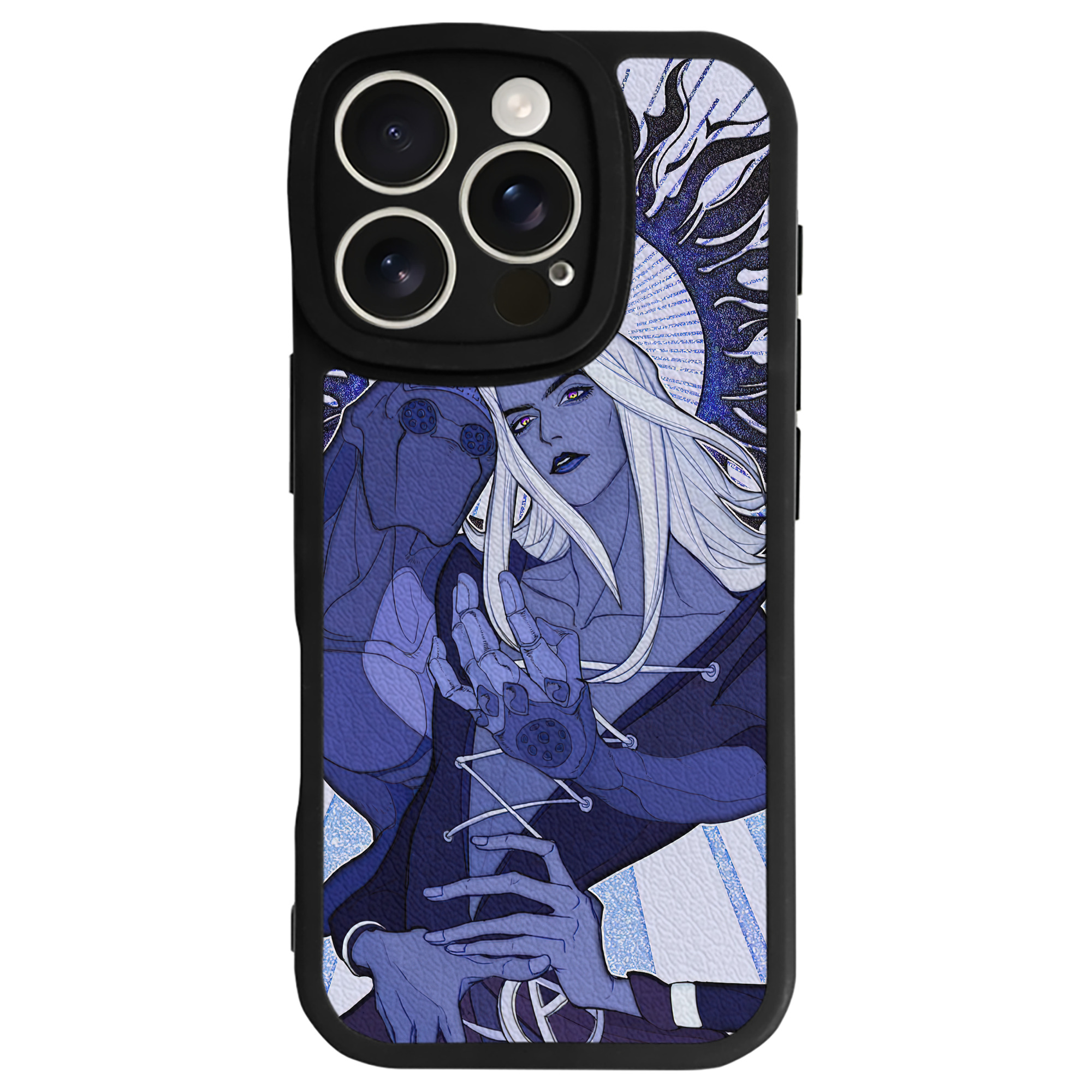（画像用） ジョジョの奇妙な冒険 JoJo's Bizarre Adventure 【iPhone 16シリーズ対応】シリコンスマホケース（レザー調） 材質：シリコン